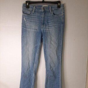 Paige Light Wash Cropped Frey Denim Jeans Pants Women's Size 27